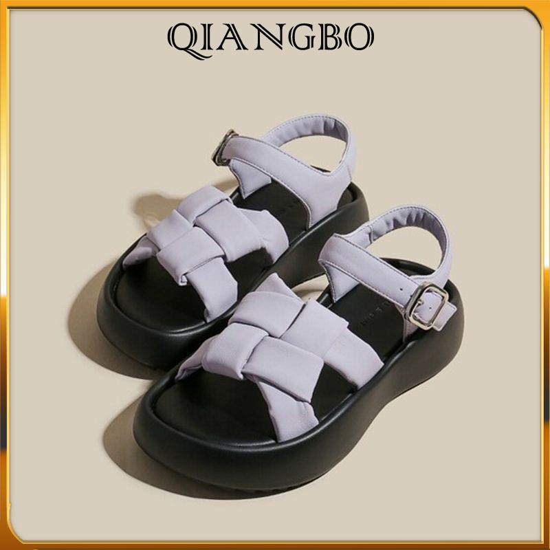 Giày Cao Gót Hở Ngón Quai Chéo Thời Trang Hàn Quốc giày sandal nữ