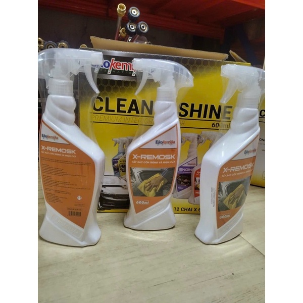 Dung dịch tẩy nhựa cây & Xác côn trùng