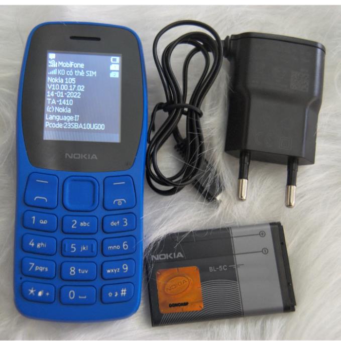 { BH 6 THÁNG } điện thoại nokia 105 (2022) sóng 4G 2sim.loa to sóng khỏe.1 ĐỔI 1 TRONG 2 THÁNG | BigBuy360 - bigbuy360.vn