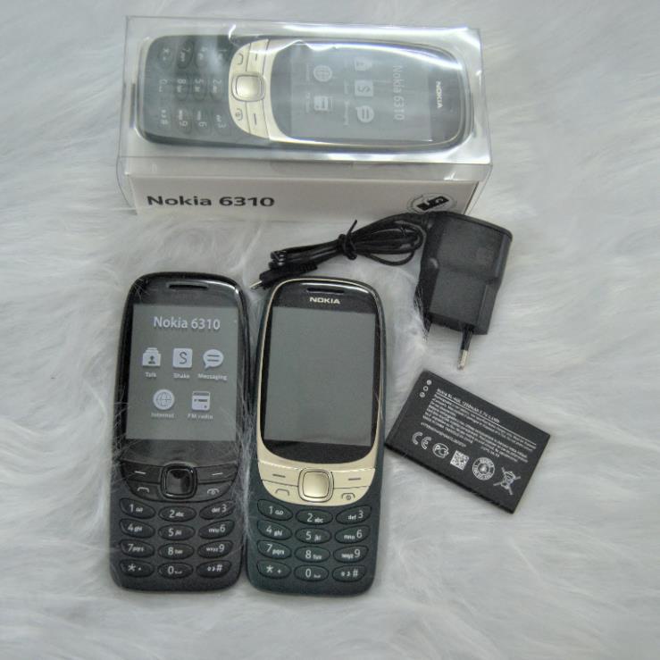 { BH 6 THÁNG } điện thoại nokia 6310 sóng 4G 2sim .Máy mới full box. BẢO HÀNH 1 ĐỔI 1 TRONG 2 THÁNG | BigBuy360 - bigbuy360.vn