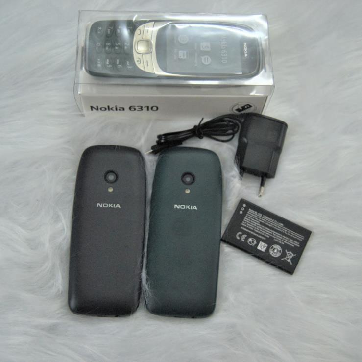 { BH 6 THÁNG } điện thoại nokia 6310 sóng 4G 2sim .Máy mới full box. BẢO HÀNH 1 ĐỔI 1 TRONG 2 THÁNG | BigBuy360 - bigbuy360.vn