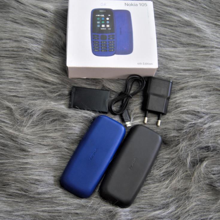 { BH 6 THÁNG } điện thoại giá rẻ nokia 105 (2019) sóng 4G, 2Sim. BẢO HÀNH 1 ĐỔI 1 TRONG 2 THÁNG | BigBuy360 - bigbuy360.vn