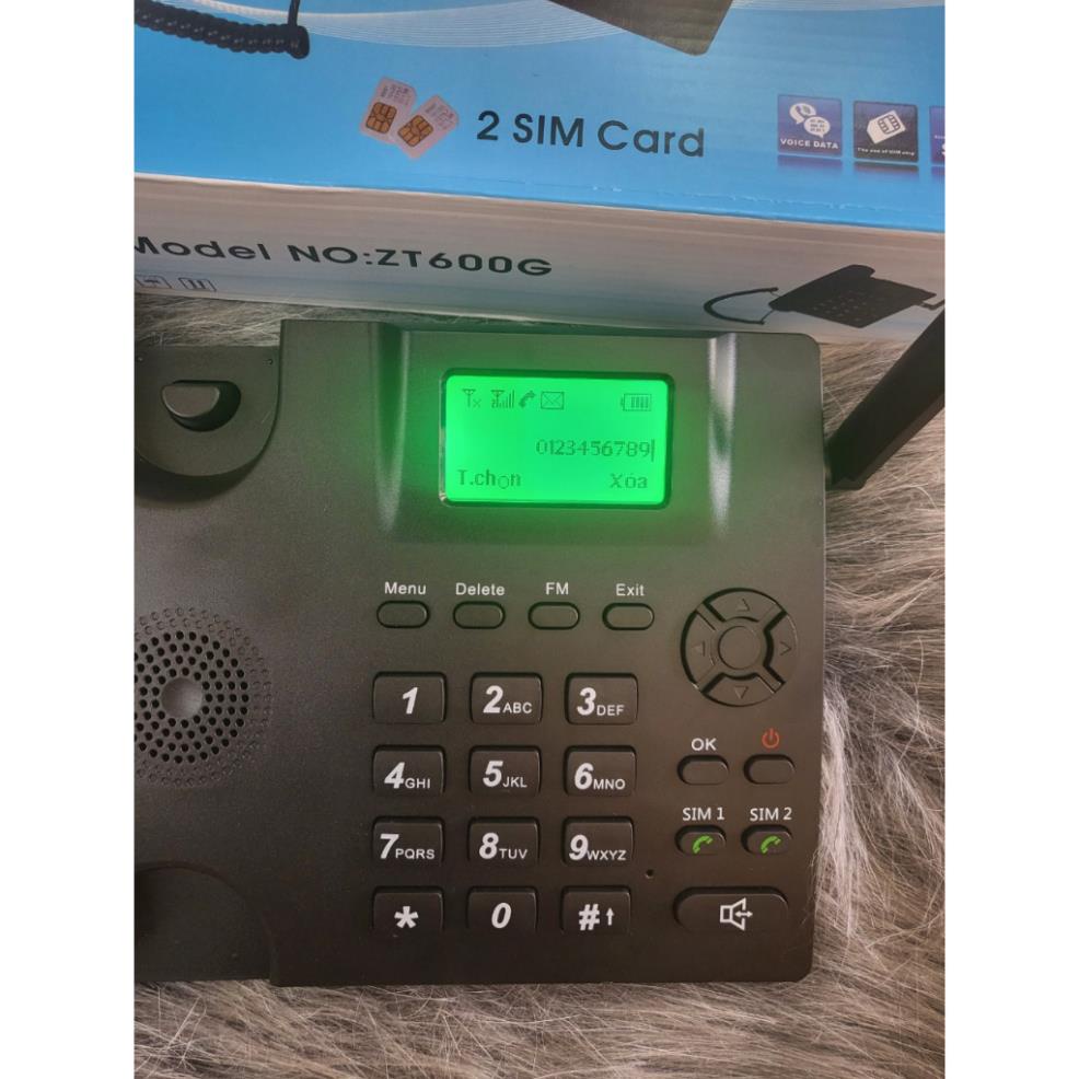 { BH 6 THÁNG } điện thoại độc lạ.máy bàn dùng 2 sim.pin 5C khi mất điện.dùng hotline. Bảo hành 1 đổi 1 trong 1 tháng | BigBuy360 - bigbuy360.vn