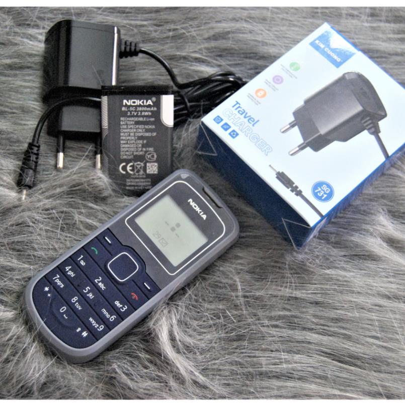 { HOT HOT } điện thoại giá rẻ nokia 1202 Chính hãng {Loại màn Zin ,Main Zin} Tiền nào của đấy. BH 1 đổi 1 trong 1 tháng