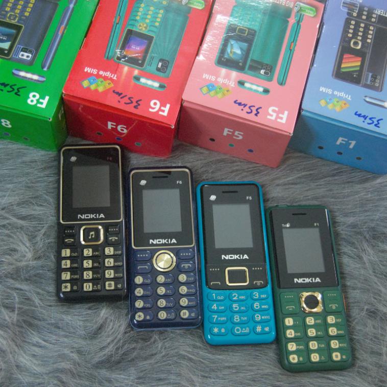 { HOT HOT } điện thoại giá rẻ nokia F1.F5.F6.F8 4G 3sim.Pin khủng.loa to sóng khỏe. BH 1 đổi 1 trong 3 tháng