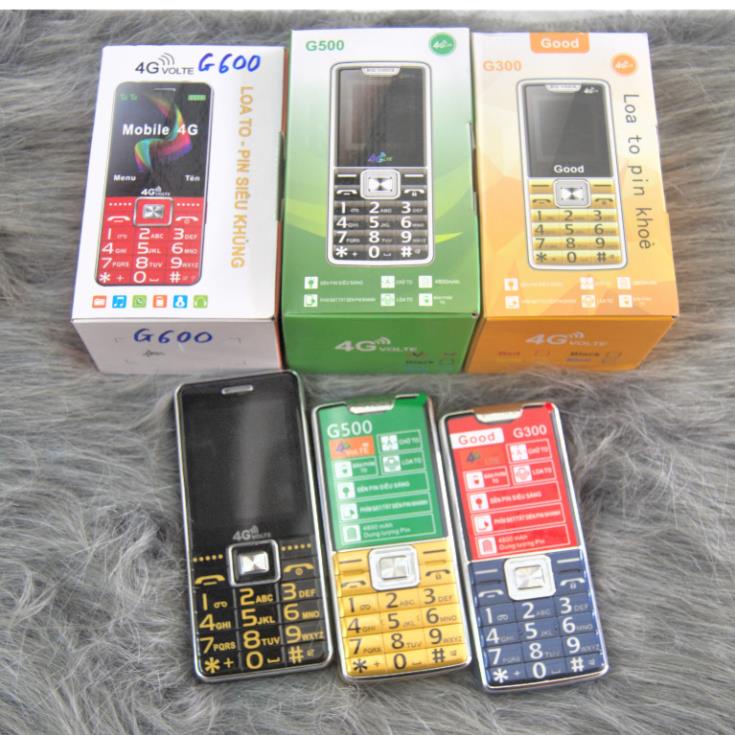 { BH 6 THÁNG } điện thoại người già G500.G600.G300 Mới FullBox .Pin Trâu Loa To Sóng Khỏe.BẢO HÀNH 1 ĐỔI 1 TRONG 2 THÁNG | BigBuy360 - bigbuy360.vn