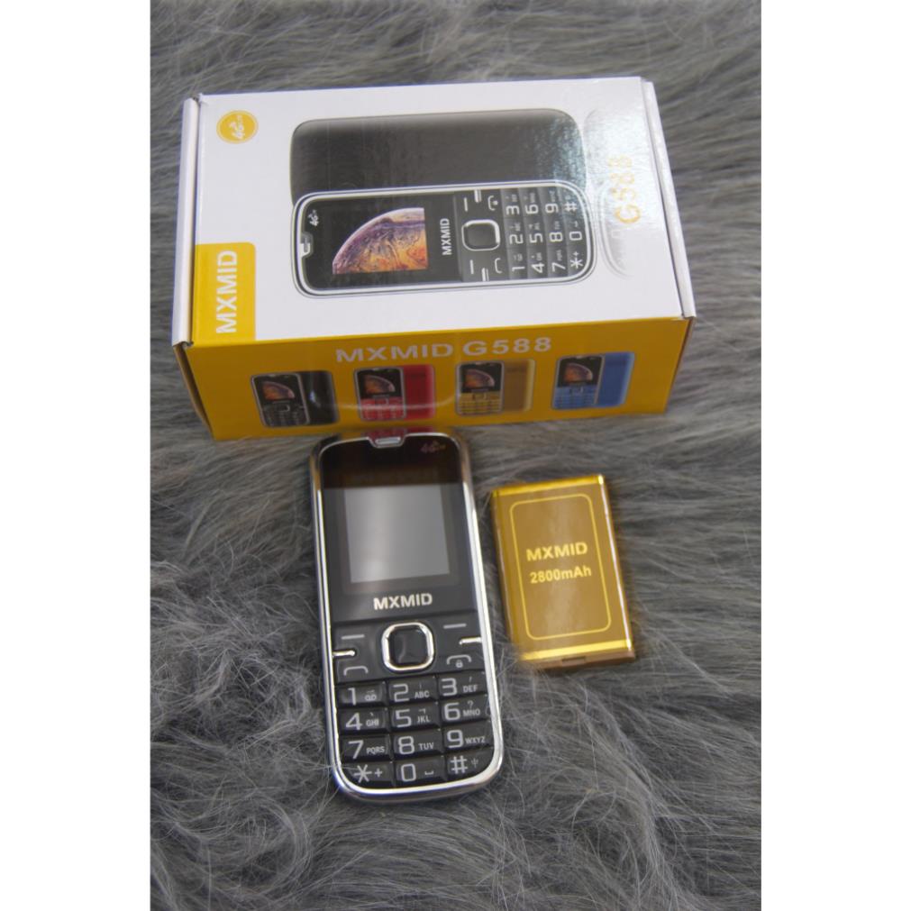 { BH 6 THÁNG } điện thoại người già G588.T2.C6pro 2 sim, pin khủng, đọc số. BẢO HÀNH 1 ĐỔI 1 TRONG 2 THÁNG | BigBuy360 - bigbuy360.vn