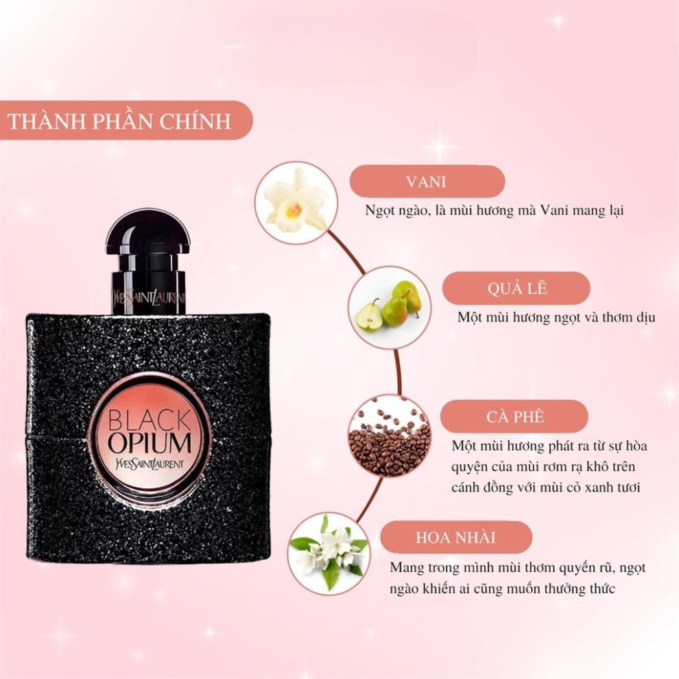 Nước Hoa Nữ Yves Saint Laurent YSL Black Opium Women EDP 90ml - Hương Thơm Bí ẩn, Năng động và Đầy Thu Hút | BigBuy360 - bigbuy360.vn