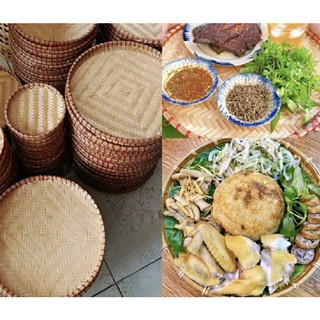 Mẹt tre 15,20, 25, 30, 40cm trang trí đựng đồ ăn siêu xinh 😍