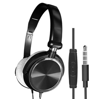 Tai nghe chụp tai F10 kèm mic (Màu đen - có thể gấp gọn)