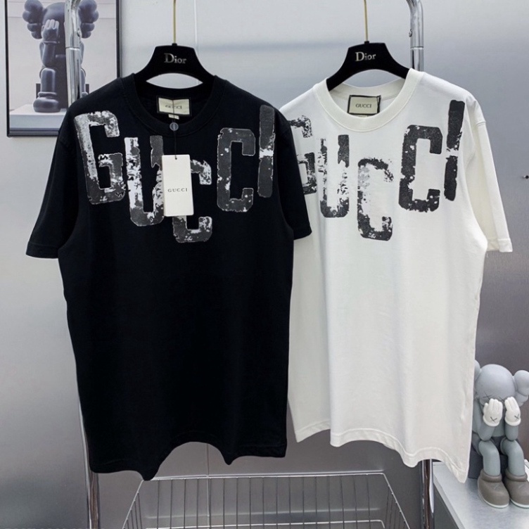 Áo phông nam nữ cổ tròn Burlon cotton in hình đôi cánh tia sét đỏ trắng tràn bo cổ hai mặt rẻ đẹp #Hot #2023