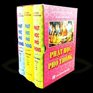 Sách - combo phật học phổ thông trọn bộ 3 tập - bìa cứng