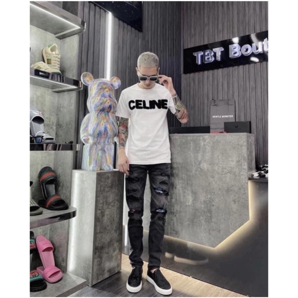 Áo thun cao cấp BBR Vintage nam nữ form rộng vải cotton 2 chiều