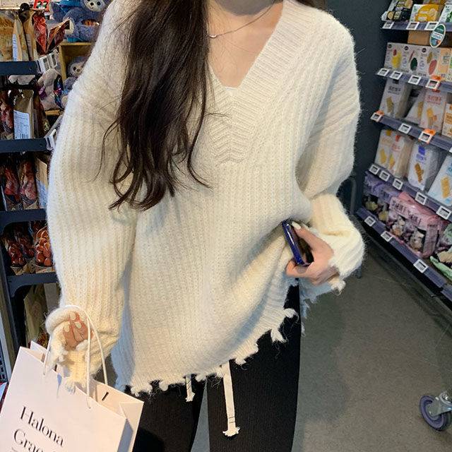 Áo sweater Dáng Rộng Thiết Kế Mới Thoải Mái Thời Trang Dành Cho Nữ