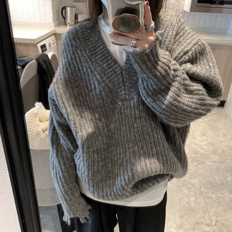 Áo sweater Dáng Rộng Thiết Kế Mới Thoải Mái Thời Trang Dành Cho Nữ