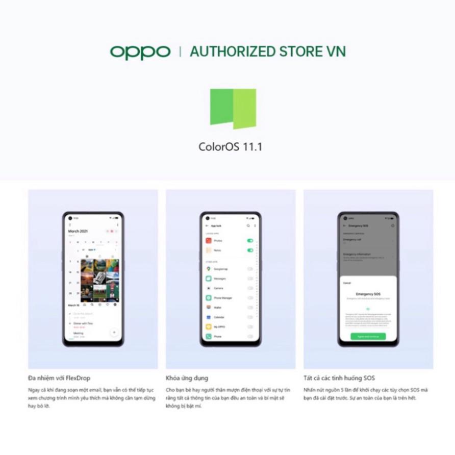Điện thoại OPPO A95  - Đại lý phân phối chính hàng - Bảo hành 24 tháng