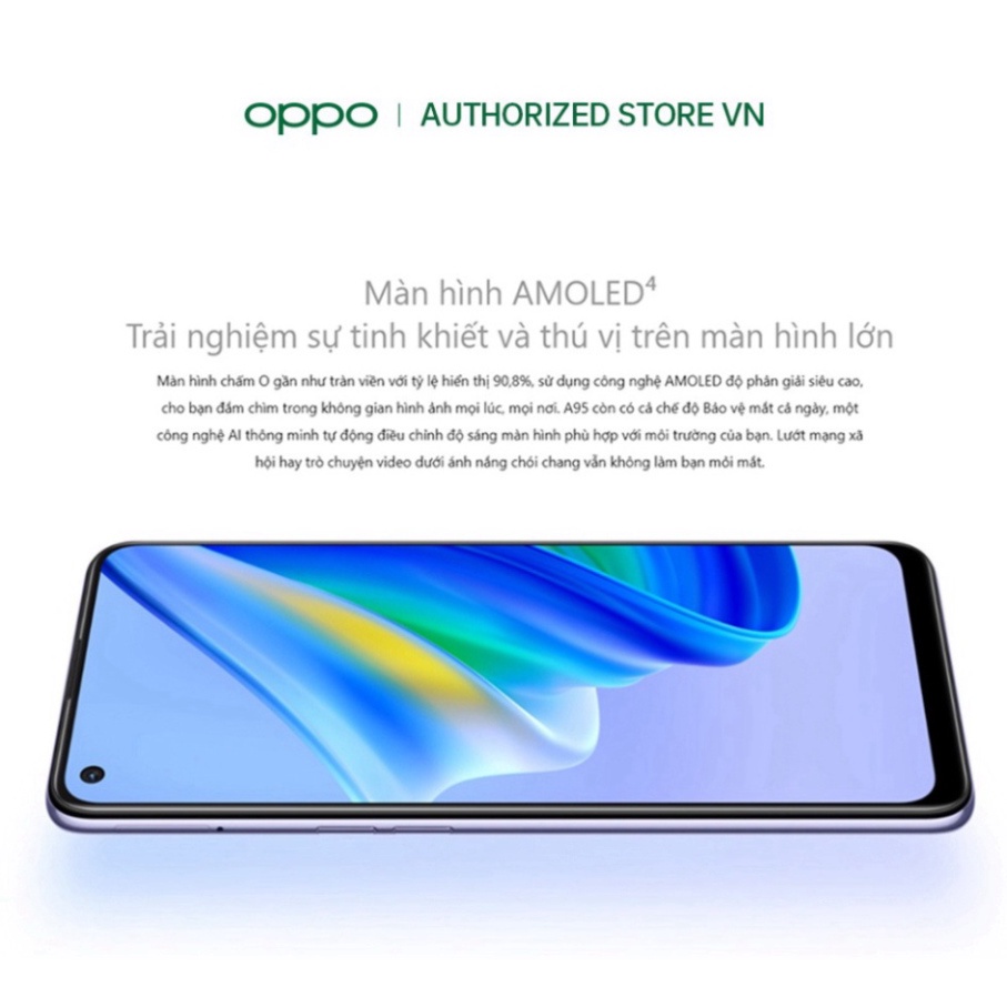 Điện thoại OPPO A95  - Đại lý phân phối chính hàng - Bảo hành 24 tháng