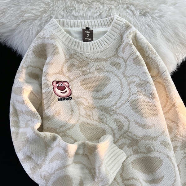 Áo Khoác sweater Dệt Kim Thoải Mái Cá Tính Cho Nam Nữ