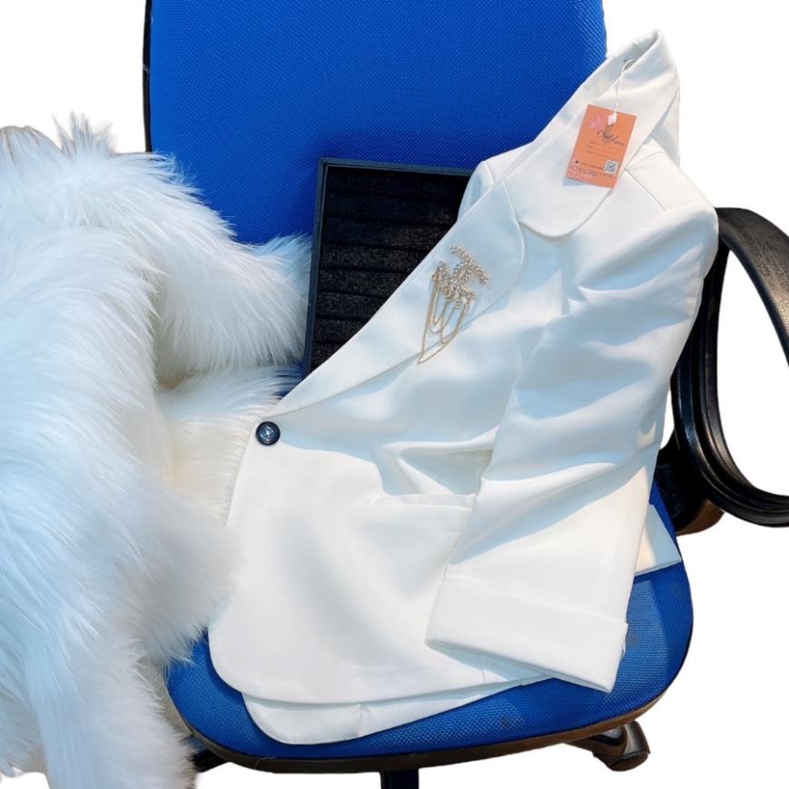 Áo Vest nữ blazer công sở M003 tay lỡ 1 lớp chất liệu vải mềm mịn cao cấp | BigBuy360 - bigbuy360.vn