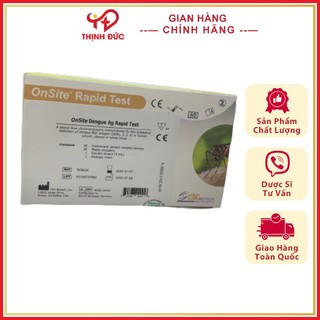 Test thử dengue ns1 sốt xuất huyết - ctk hộp 30 test-spc