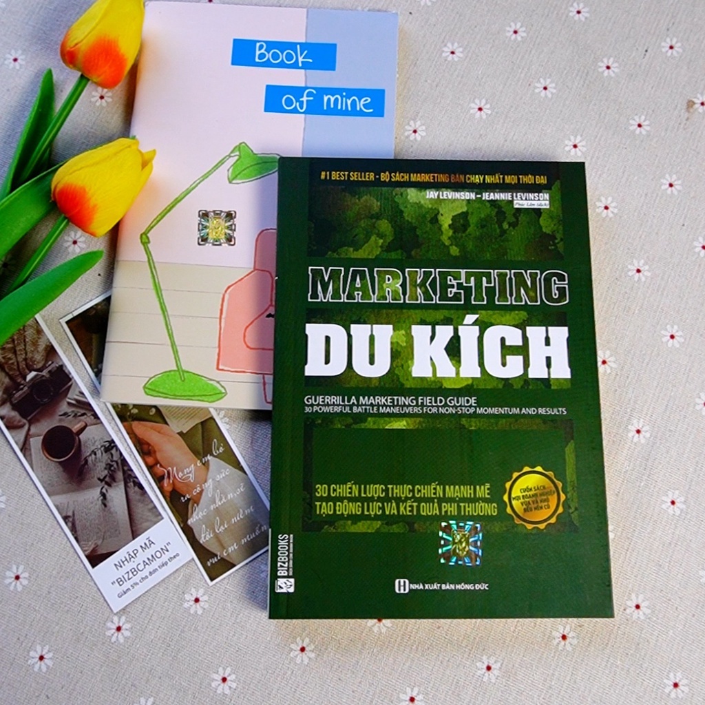 Sách Marketing Du Kích: 30 Chiến Lược Thực Chiến Mạnh Mẽ Tạo Động Lực Và Kết Quả Phi Thường