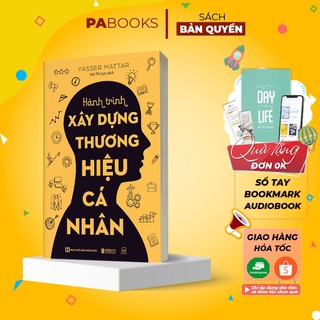 Sách hành trình xây dựng thương hiệu cá nhân - cách phát triển thương hiệu, nhận diện thương hiệu cá nhân pabooks