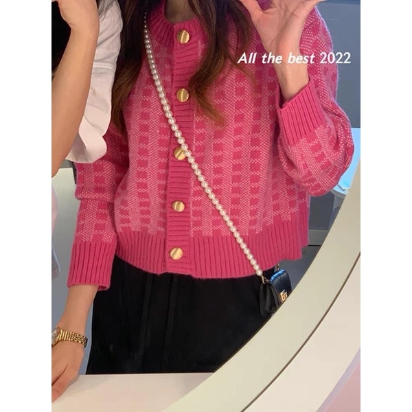 Áo Cardigan Len Dày Mịn Hàng QC