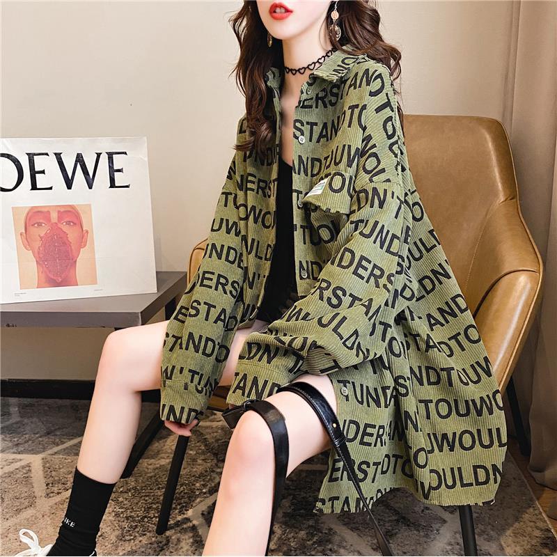 Áo Khoác cardigan Tay Dài Dáng Rộng Phong Cách Hàn Quốc Dễ Phối Đồ Thời Trang Cho Nữ