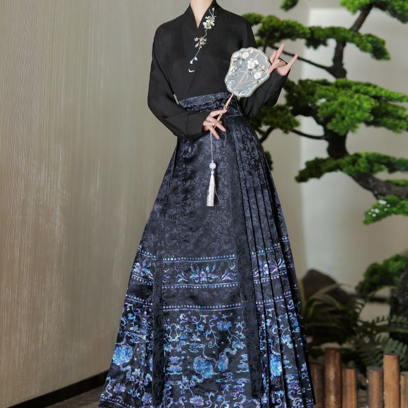 Hán Phục Thêu Trang Trí Thời Trang Mùa Xuân Hè Phong Cách Trung Hoa Dành Cho Nữ