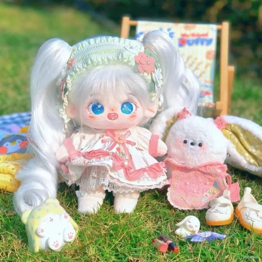 Chính hãng 20 cm trang phục búp bê cotton cổ trang cho quần áo trẻ em có thể thay đổi thành búp bê đồ chơi sang trọng ch