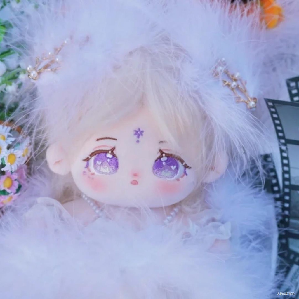 Chính hãng 20 cm trang phục búp bê cotton cổ trang cho quần áo trẻ em có thể thay đổi thành búp bê đồ chơi sang trọng ch