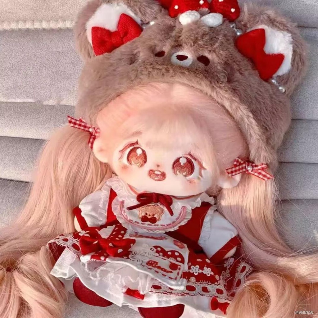 Chính hãng 20 cm trang phục búp bê cotton cổ trang cho quần áo trẻ em có thể thay đổi thành búp bê đồ chơi sang trọng ch