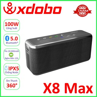  Loa Bluetooth 5.0 Xdobo X8 Max Công Suất 100W Chống Nước IPX5 Hỗ Trợ Thẻ TF USB TWS - Bảo hành 12 tháng 