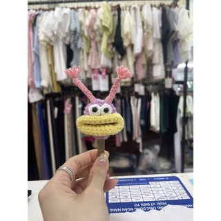 Bọc chìa khoá xe máy bằng len handmade (kèm móc khoá)
