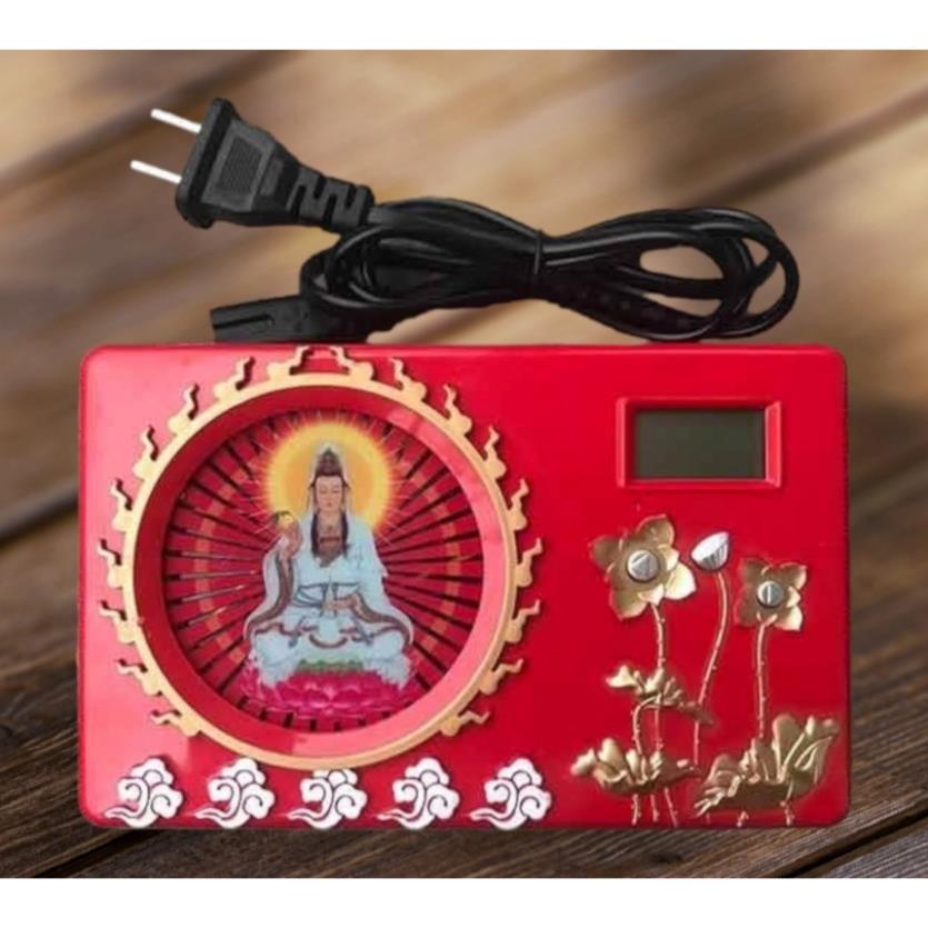 Máy niệm phật 21 bài có màn hình hiển thị