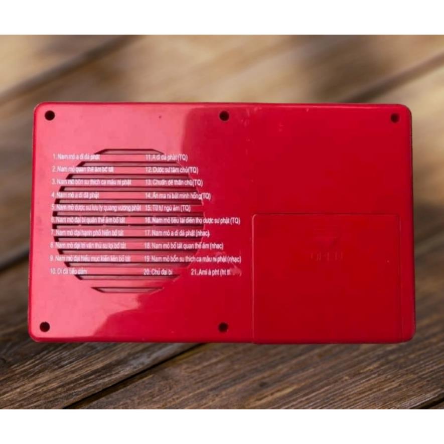 Máy niệm phật 21 bài có màn hình hiển thị