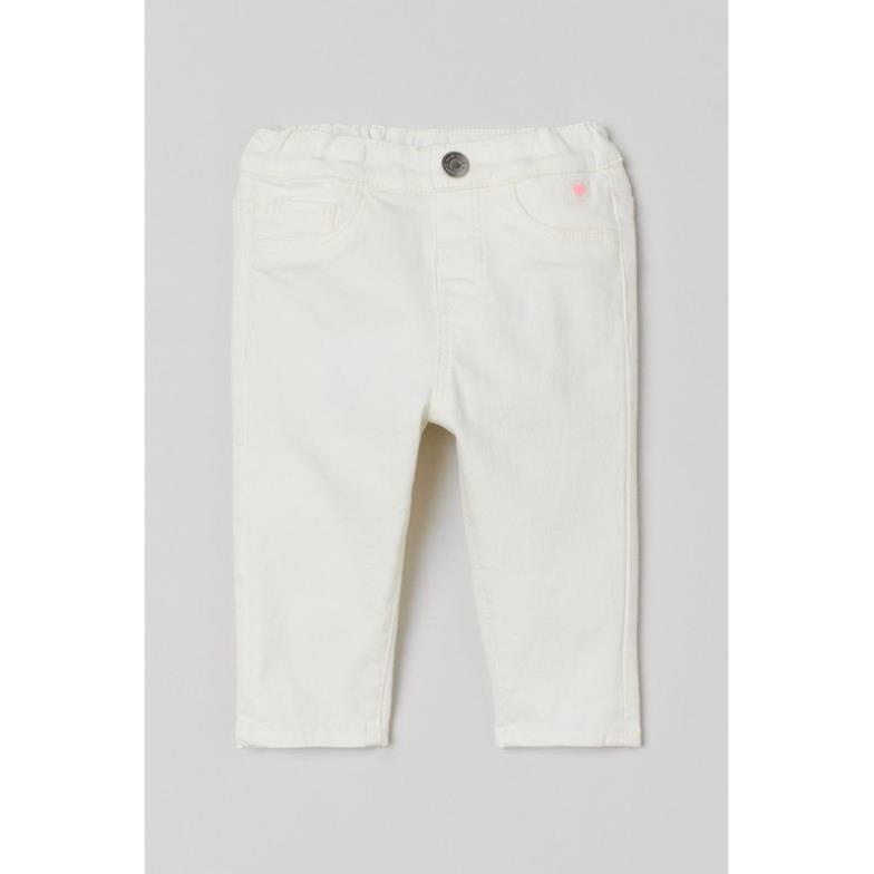 (H&M CHÍNH HÃNG) Quần jeans trắng tráicho bé vợt sale giá rẻ