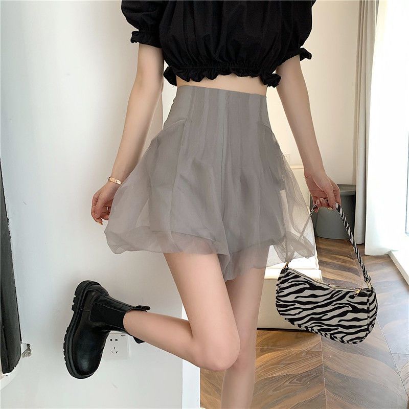Jiashucheng Chân Váy Ngắn Xếp Ly Dáng Chữ a Chất Liệu Nhanh Khô Thời Trang Mùa Hè Xinh Xắn Cho Nữ