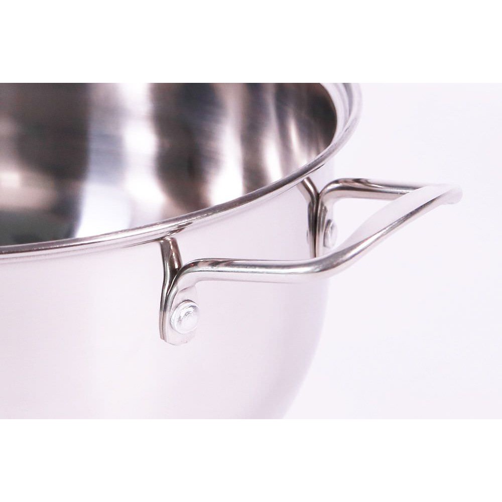 Bộ 3 nồi inox 3 đáy Sunhouse SH335 dùng trên mọi loại bếp