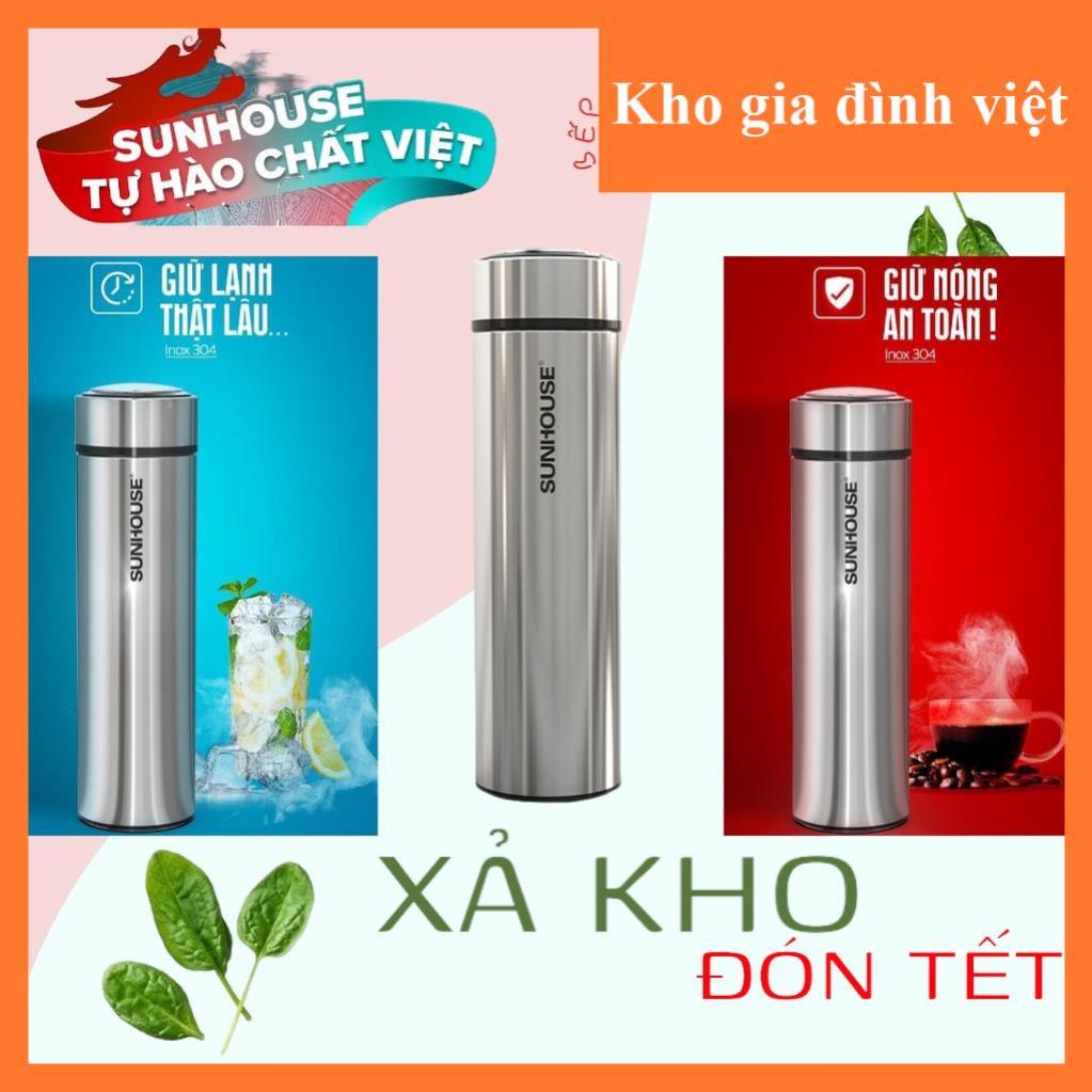 BÌNH GIỮ NHIỆT INOX 304 SUNHOUSE 450ML KS-TU450I CAM KẾT SẢN PHẨM CHÍNH HÃNG SUNHOUSE