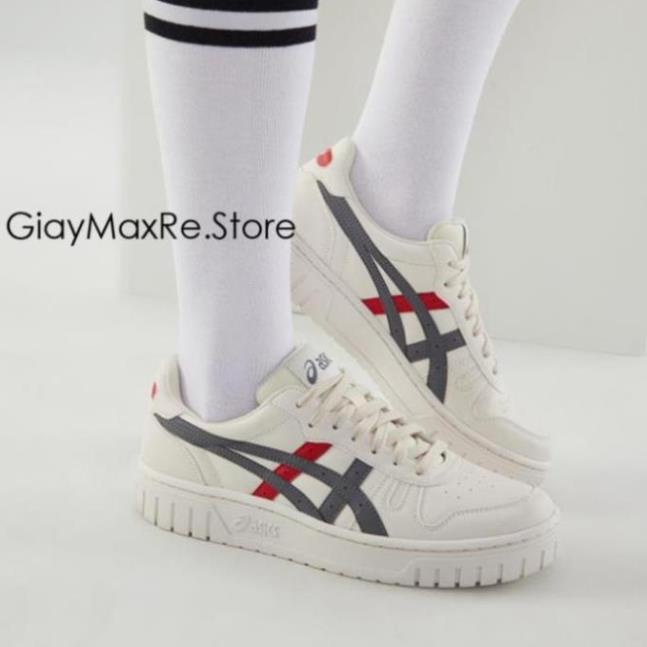 Giày Thể Thao Asics Court MZ Kem Đen Và Kem Xám Mẫu Mới Thiết Kế Độc Lạ Hàng Cao Cấp Hot Trend 2023