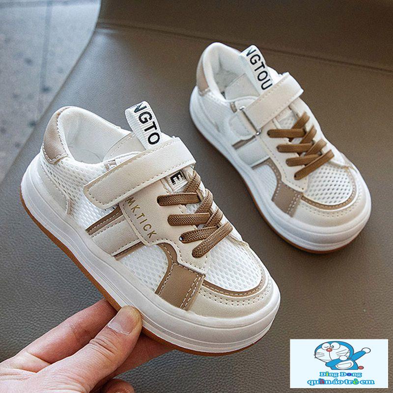 Giày Thể Thao Lưới Trong Suốt Đế Mềm Thoáng Khí Thoải Mái Thời Trang Mùa Hè 2023 Cho Bé