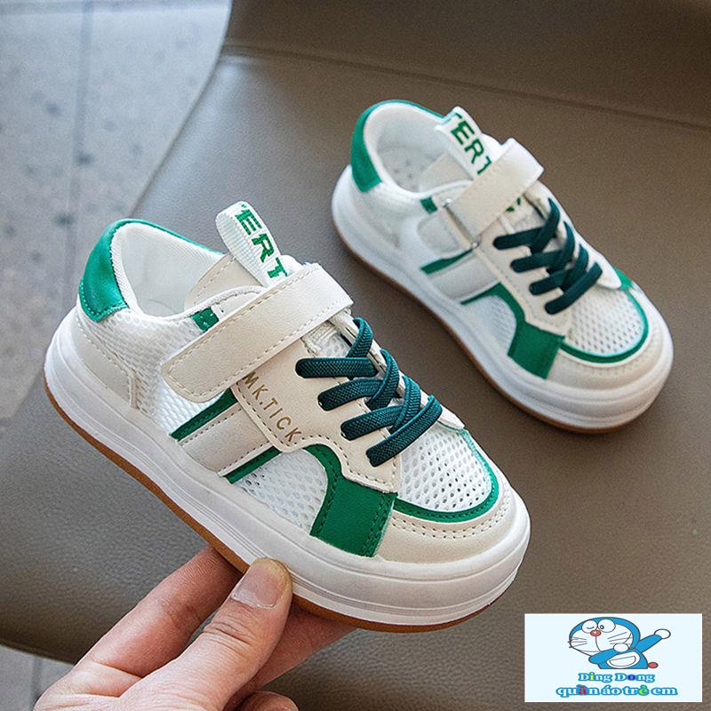 Giày Thể Thao Lưới Trong Suốt Đế Mềm Thoáng Khí Thoải Mái Thời Trang Mùa Hè 2023 Cho Bé