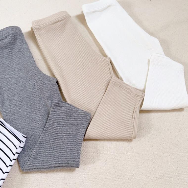 Sét 4 quần legging màu paste cho bé gái-giá tốt