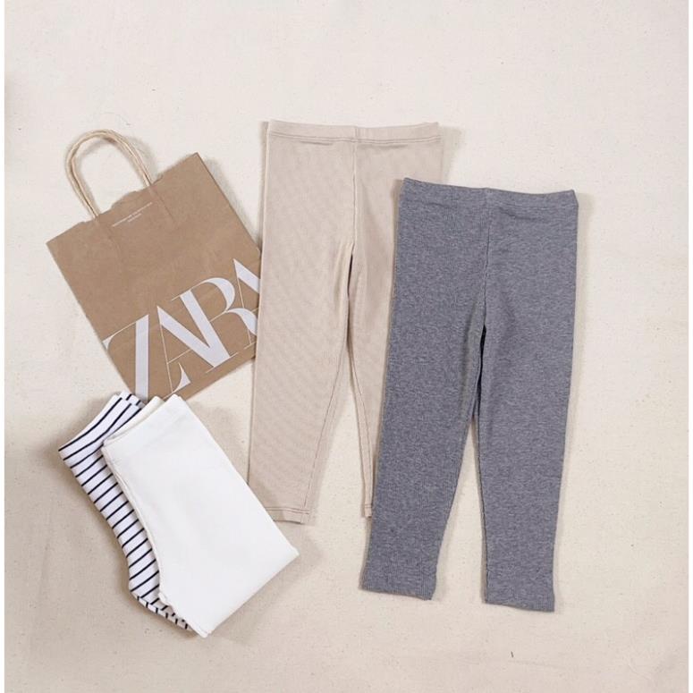 Sét 4 quần legging màu paste cho bé gái-giá tốt
