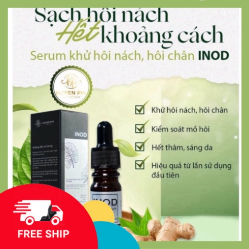 Serum Khử Mùi Hôi Nách INOD Huyền Phi Khử Hôi Nách Hôi Chân Hết Thâm Sáng Da