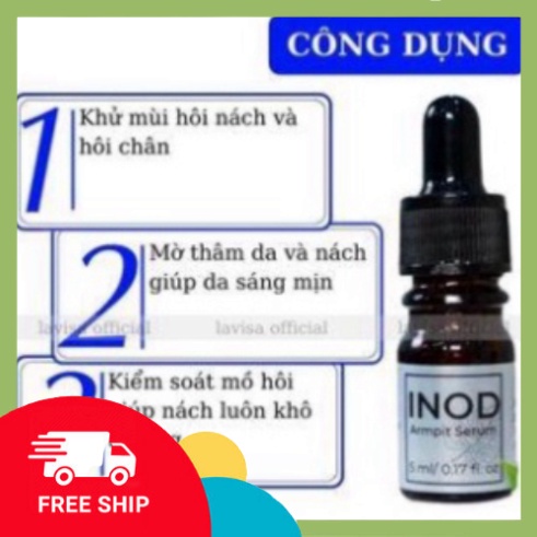 Serum Khử Mùi Hôi Nách INOD Huyền Phi Khử Hôi Nách Hôi Chân Hết Thâm Sáng Da