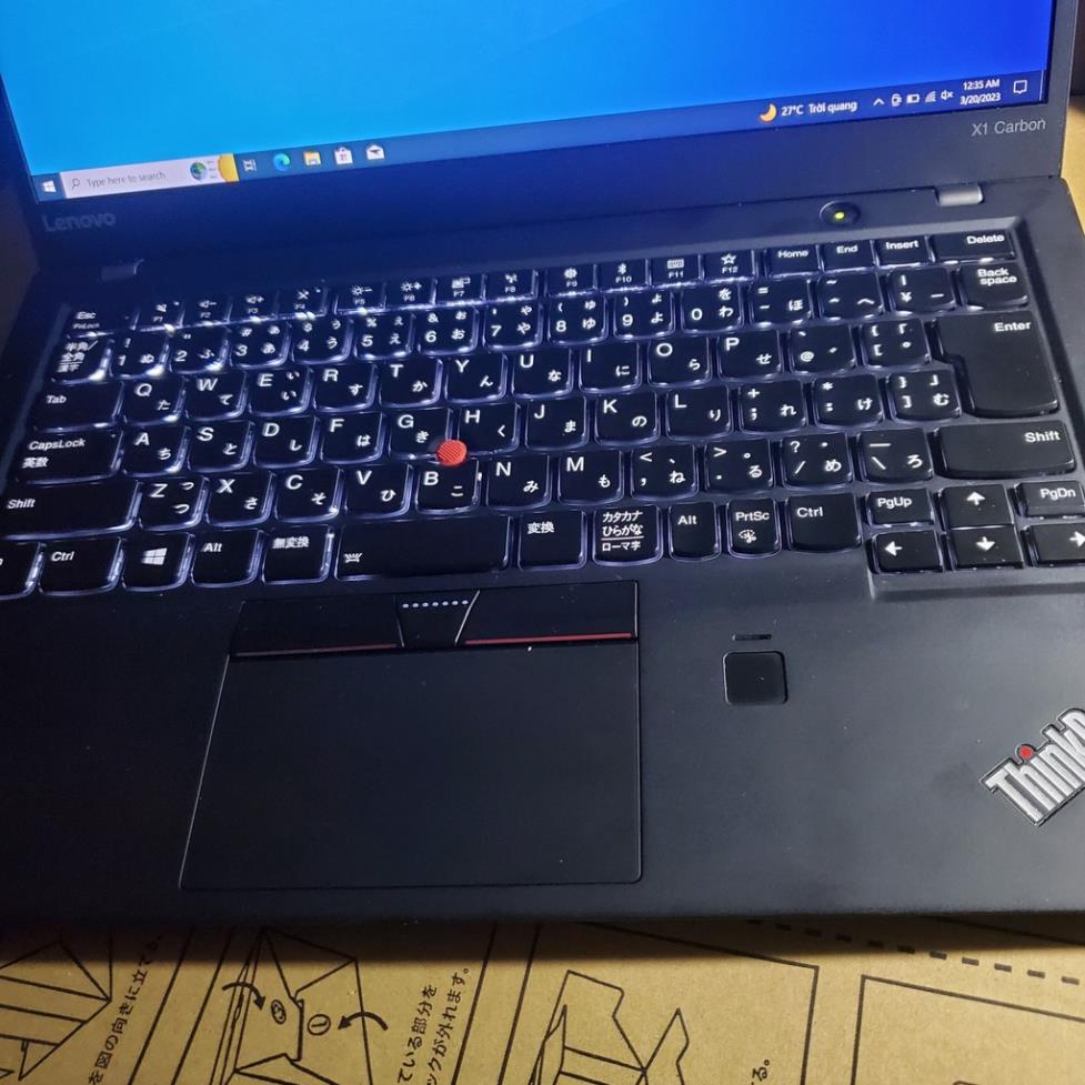 Thinkpad x1 Carbon Gen 5 phiên bản nội địa nhật, siêu mỏng nhẹ, I5 7200U, Ram8gb, SSD 128Gb