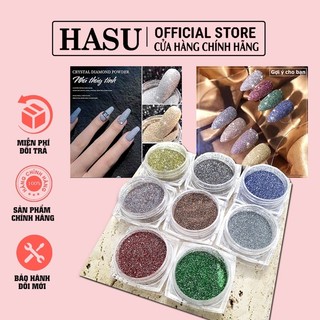 Set nhũ rắc siêu sáng 8 hủ - nhũ rắc flash cực sáng