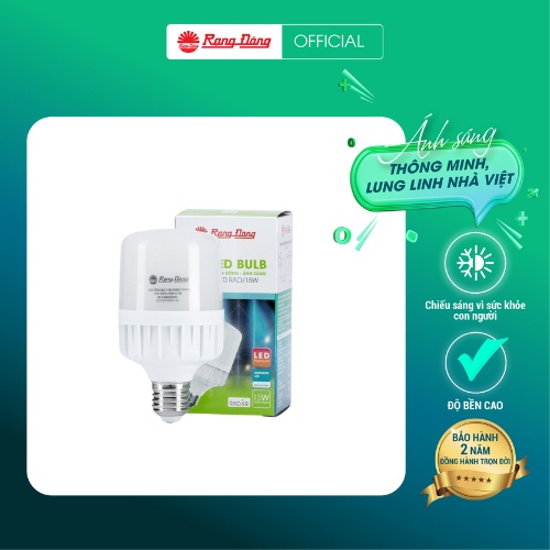 Bóng đèn LED BULB trụ Nhôm 80W Rạng Đông Ánh sáng trắng
